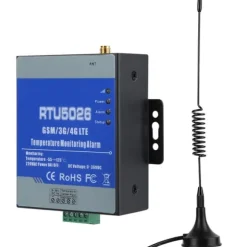 GSM SMS-alarm Telemetri Temperaturalarmsystem Måling Support Fjernbetjening (EU 100-240V)