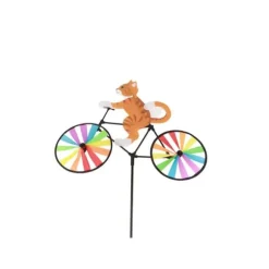 Gul Kat Cykel Vindmølle Vindmølle Dyre Vindmølle Ornamenter