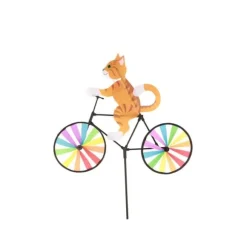 Gul Kat Cykel Vindmølle Vindmølle Dyre Vindmølle Ornamenter