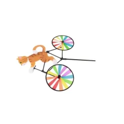 Gul Kat Cykel Vindmølle Vindmølle Dyre Vindmølle Ornamenter