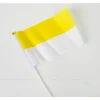gult og hvidt flag, 12 stk. PAVELIGT