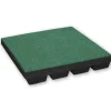 Gummifliser 55 mm - 1 m2 (4 fliser à 50 x 50 cm) - Grøn