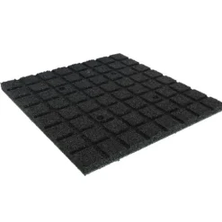 Gummifliser 30 mm - 1 m2 (4 fliser à 50 x 50 cm) - Grøn