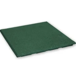 Gummifliser 20 mm - 1 m2 (4 fliser à 50 x 50 cm) - Grøn