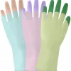 Gummihandsker 11″ VERGIONIC 2 par flockede arbejdshandsker til husholdningsbrug