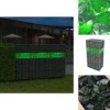 Have– & trædesten - Living gabion-sten 60-120 mm 25 kg grønt glas