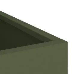 Have Blomsterkrukke i Olivengrøn - Industrielt Design | Størrelse: 50x32x40 cm