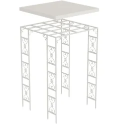 Have Pergola, Elegant Kuppelbue, Robust Udendørs Struktur,180x180x270cm, HVID