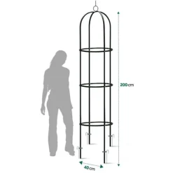 Have pergolasøjle 200 cm Plonos PL-992