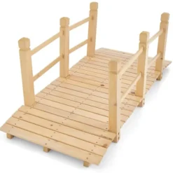 Havebro, 150x67.5x54.5 cm, Naturtræ