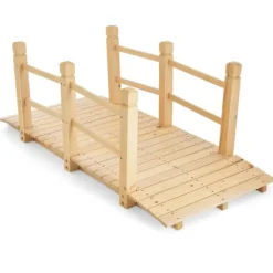 Havebro, 150x67.5x54.5 cm, Naturtræ