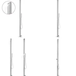 Havebruser 220 cm rustfrit stål - Havebruser - Havebrusere - Home & Living