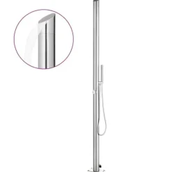 Havebruser 220 cm rustfrit stål - Havebruser - Havebrusere - Home & Living