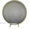 Havebryllup Bryllupsmetalstand, Cirkulært Bue Design, Dekoration til Flere Anledninger, 2m(78,7in), Guld