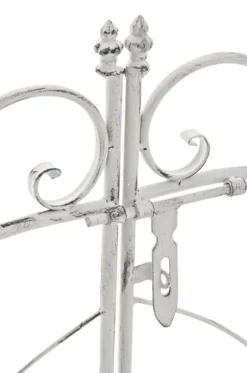 Havebue med gate - klatrehjælp - holdbart jerndesign