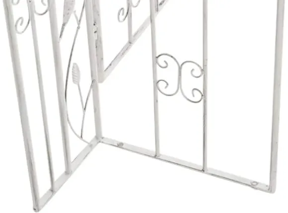Havebue med gate - klatrehjælp - holdbart jerndesign