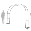 Havebue, Metal Design, Alsidig til Begivenheder,XS（gammel）, sort