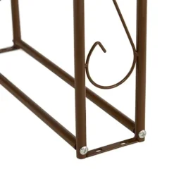 Havebue, Metal, 240x155x39 cm, Brun