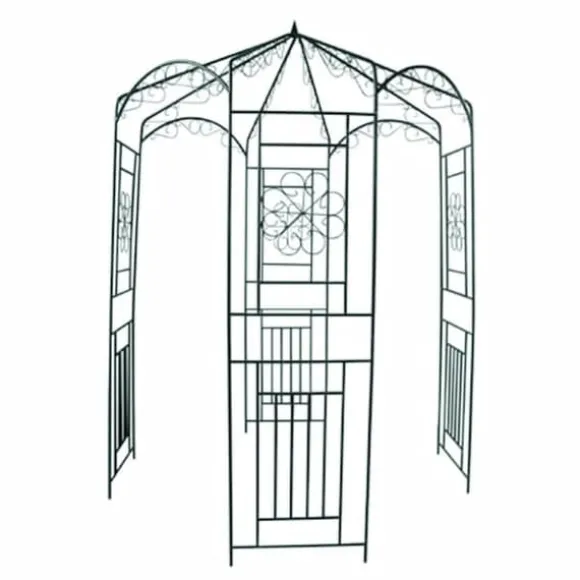 Havebuer, espalierer & pergolaer - Living rosenbue 250 cm mørkegrøn