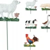 Havedekoration med dyr på pind 42 cm