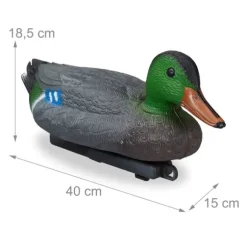 Havefigur, Damsand, 18,5x15x40 cm, Flerfarvet