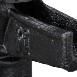 Havefigur, Dekorativ støbejernspumpe, 22.5x13.5x10.5 cm, Sort