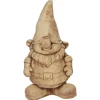 Havefigur Dværg i en overdimensioneret hat Stor havefigur