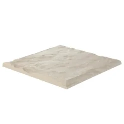 Havefliser, 39,5x39,5x2,6 cm, Beige, Plast