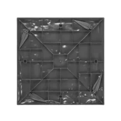 Havefliser, 39,5x39,5x2,6 cm, Grå, Plastik