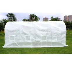 Havefolietunnel 400 x 250 x 200 cm, med transparent UV-12 folie