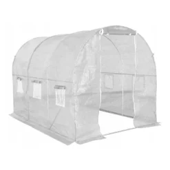 Havefolietunnel 300 x 200 x 200 cm, med gennemsigtig UV-12 folie