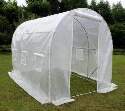Havefolietunnel 300 x 200 x 200 cm, med gennemsigtig UV-12 folie