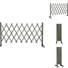 Havehegn - Living espalier til haven 150x80 cm massivt fyrretræ grå