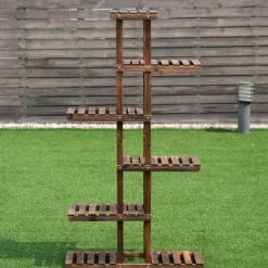 Havehyld i træ, 75x25x141 cm