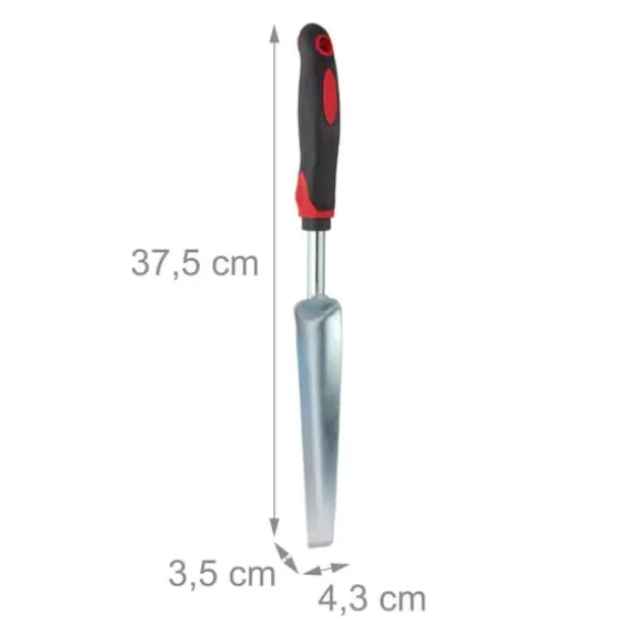 Havejern, 3,5x4,3x37,5 cm, Sort