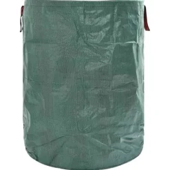 Havematerialeposer 4 stk. - Praktiske haveaffaldsposer med håndtag | Farve: Grøn | Størrelse: 79x79x99.5 cm