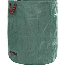 Havematerialeposer 12 stk - Runde affaldsposer til havearbejde | Farve: Grøn | Størrelse: 79 x 79 x 99.5 cm