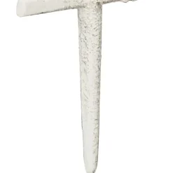 Havepæl, 25x14,5x1 cm, Hvid