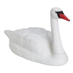 Havepynt Svane, 42,5x81x34 cm, Hvid