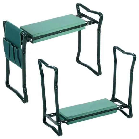 Haveskammel - foldeskammel - 59x27,5x49 cm - op til 150 kg