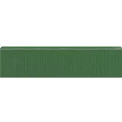 Haveskur i galvaniseret stål - Rummelig opbevaringsløsning | Farve: Grøn | Størrelse: 192x85x223 cm