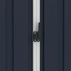 Haveskur 205x129x183 cm galvaniseret stål antracitgrå - Haveskur - Haveskure - Home & Living
