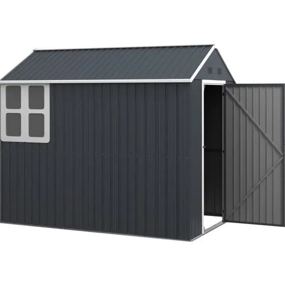 Haveskur, 259x172x222 cm, Grå