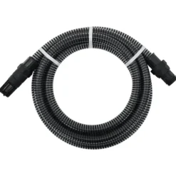 Haveslanger - Living sugeslange med messingkoblinger 1" 10 m PVC sort