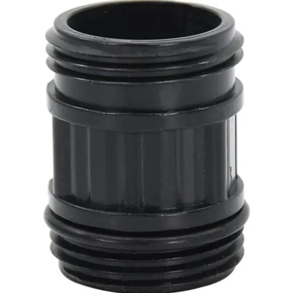 Haveslanger - Living sugeslange med messingkoblinger 1" 10 m PVC sort