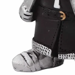 Havestatue Ridder Dværgvagt Rustning Miniature Ridderskulptur til Haveindretning