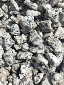 Havesten Dekorativ Granit DALMATISK Grus 8-16MM 20KG Biovita