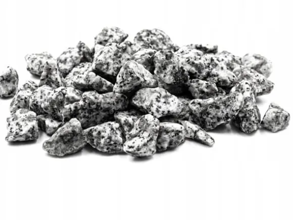 Havesten Dekorativ Granit DALMATISK Grus 8-16MM 20KG Biovita