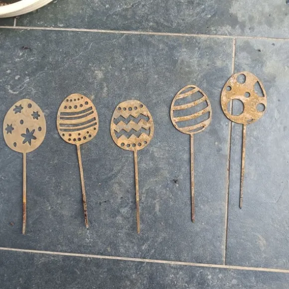 Havestik i ornamenter-5 påskeæg