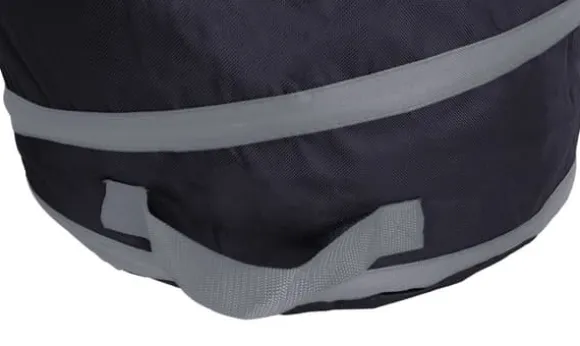 Havetaske 170 liter, lange håndtag, foldbar, 180 g/m2